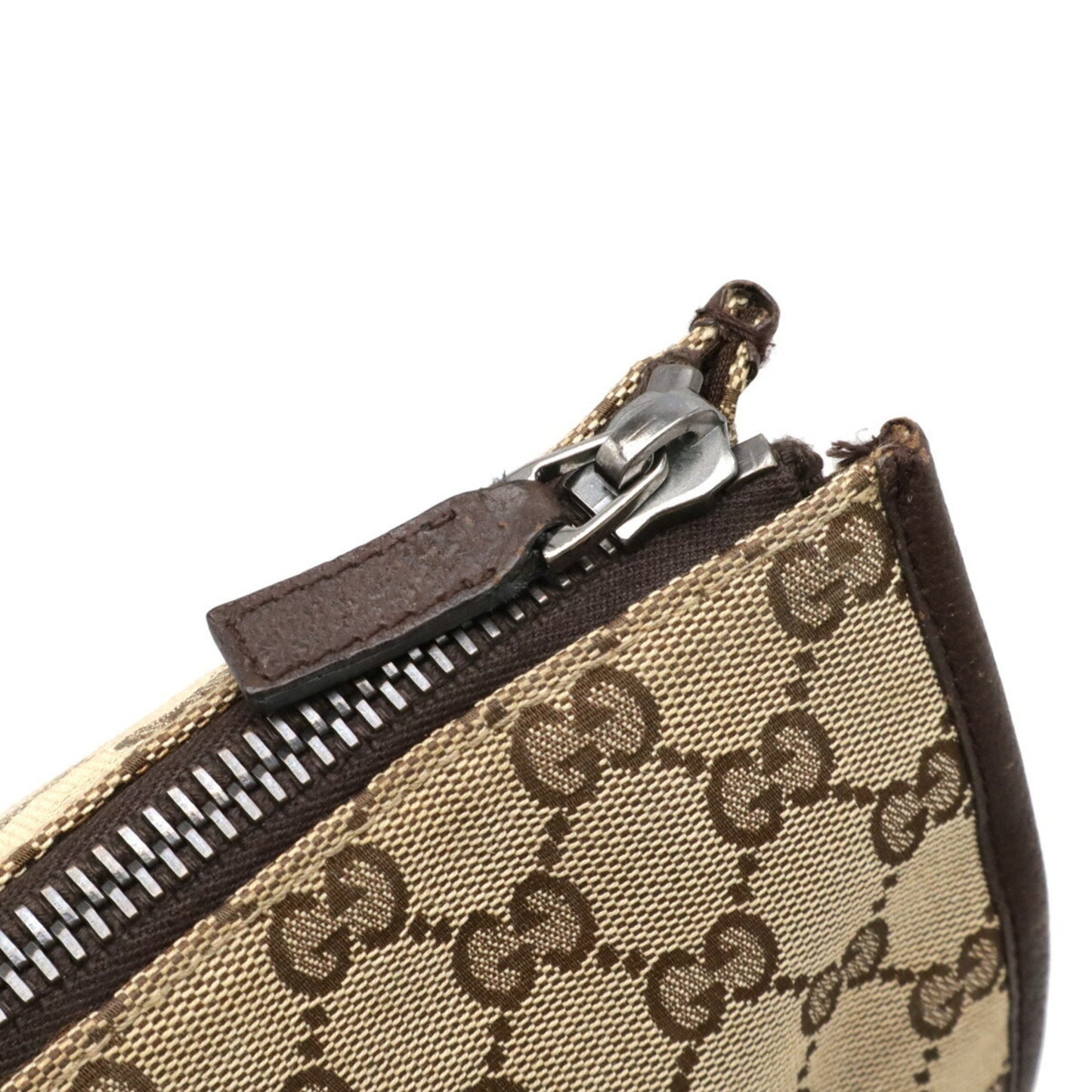 Gucci GG canvas, Brown, Canvas, tote