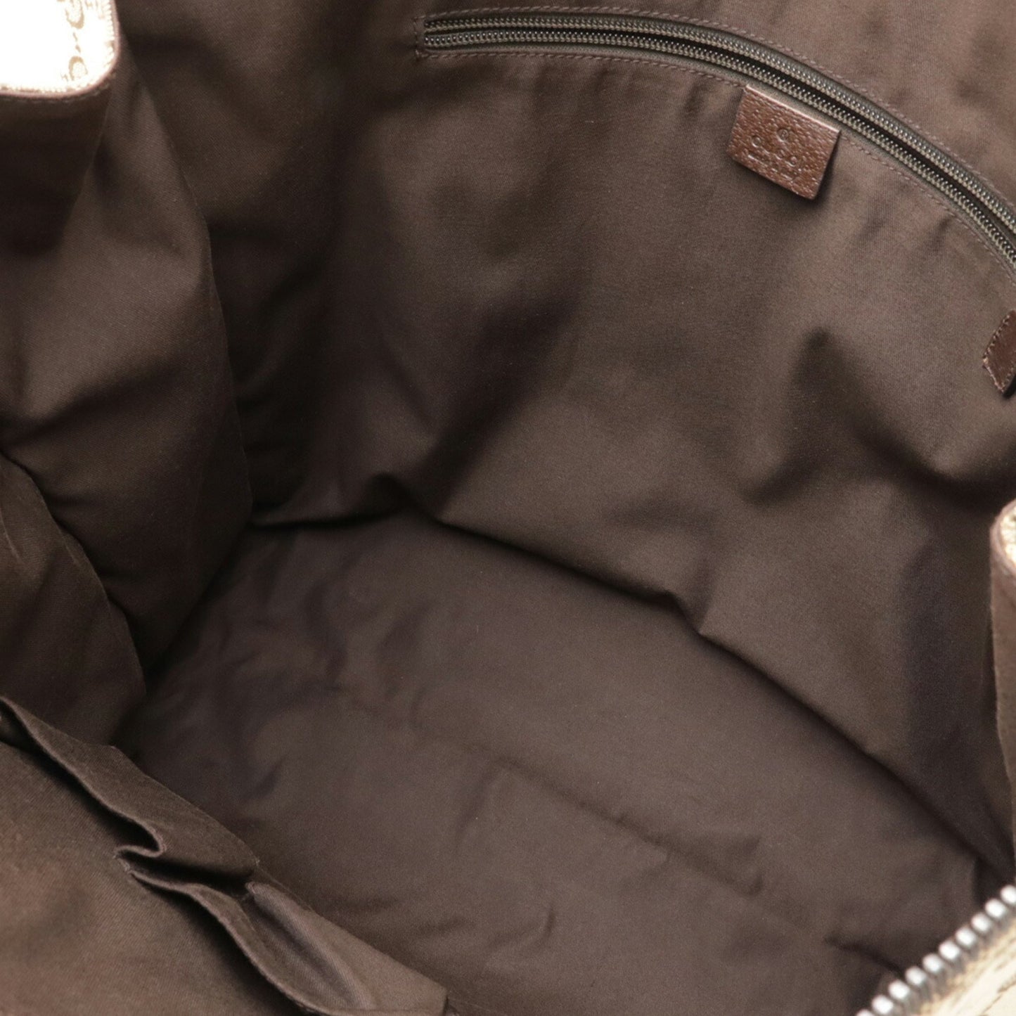 Gucci GG canvas, Brown, Canvas, tote