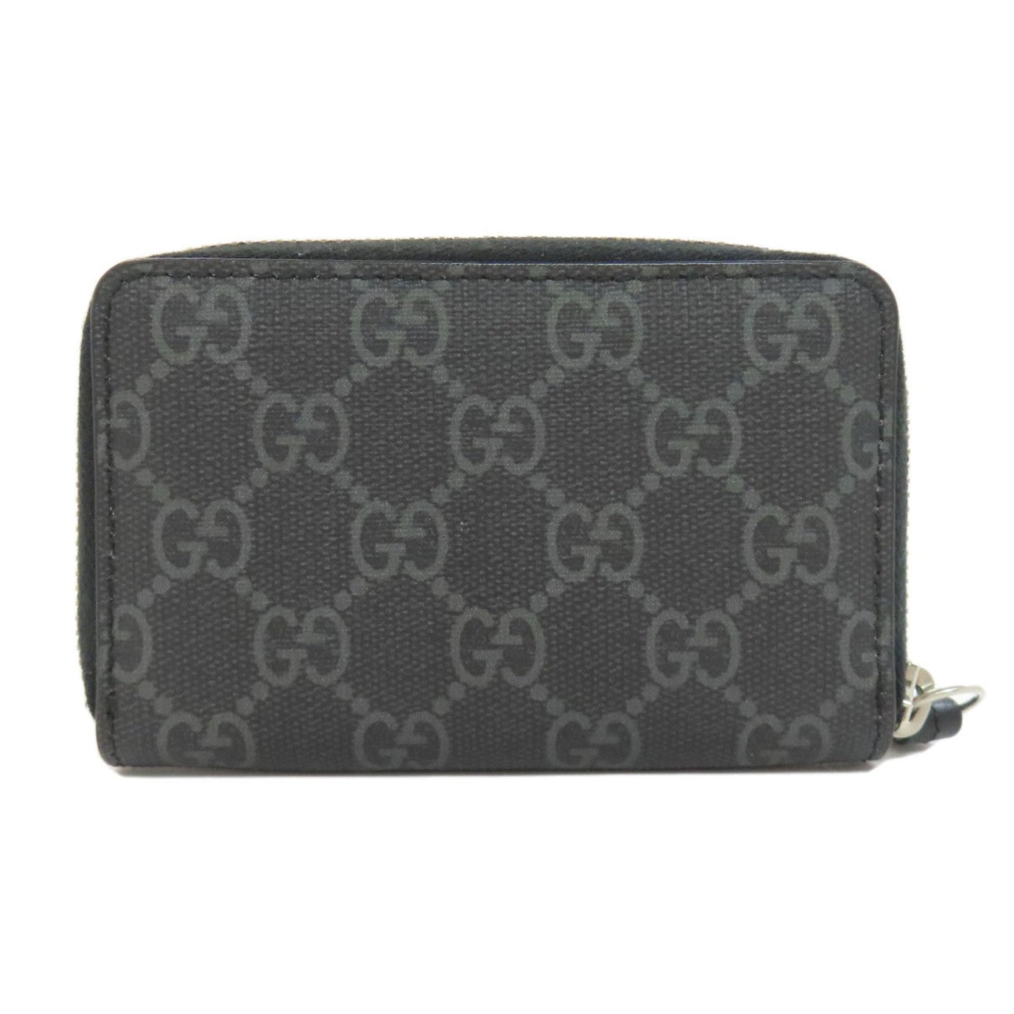 Gucci GG Supreme, Black, Canvas, wallet
