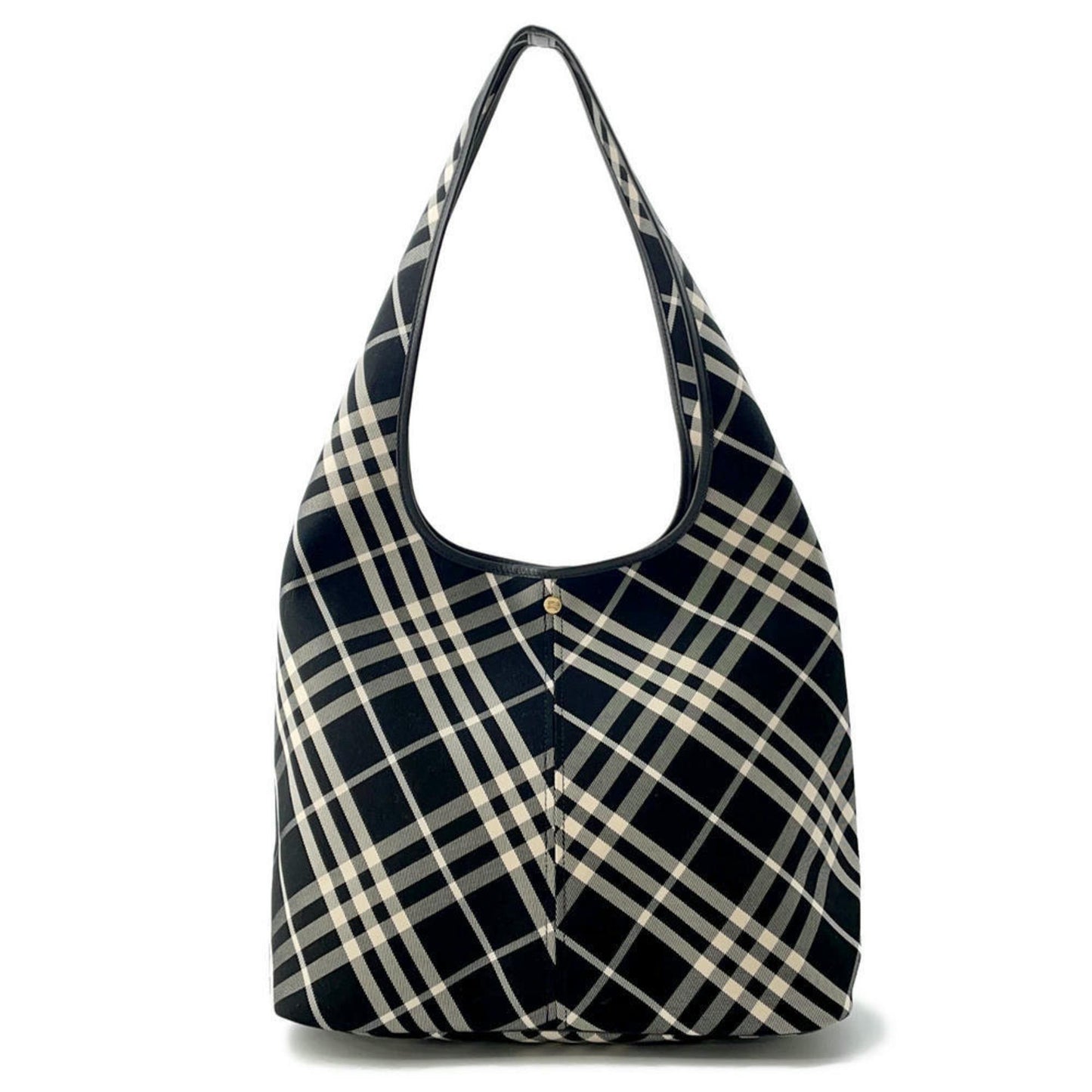 Burberry, Black, Canvas, tote