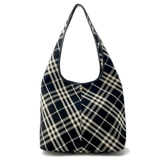 Burberry, Black, Canvas, tote