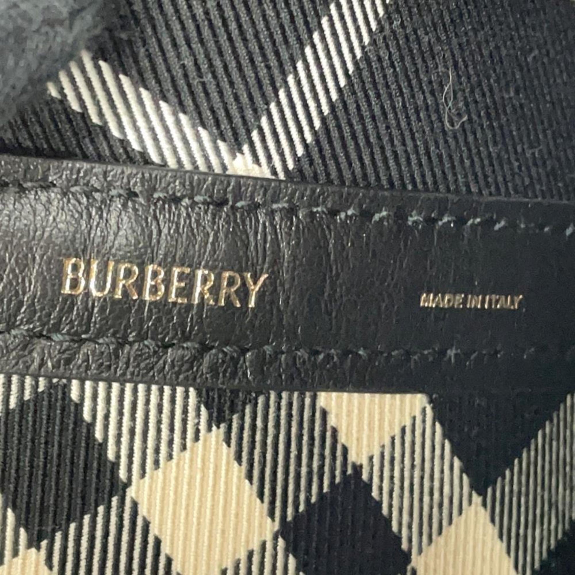 Burberry, Black, Canvas, tote