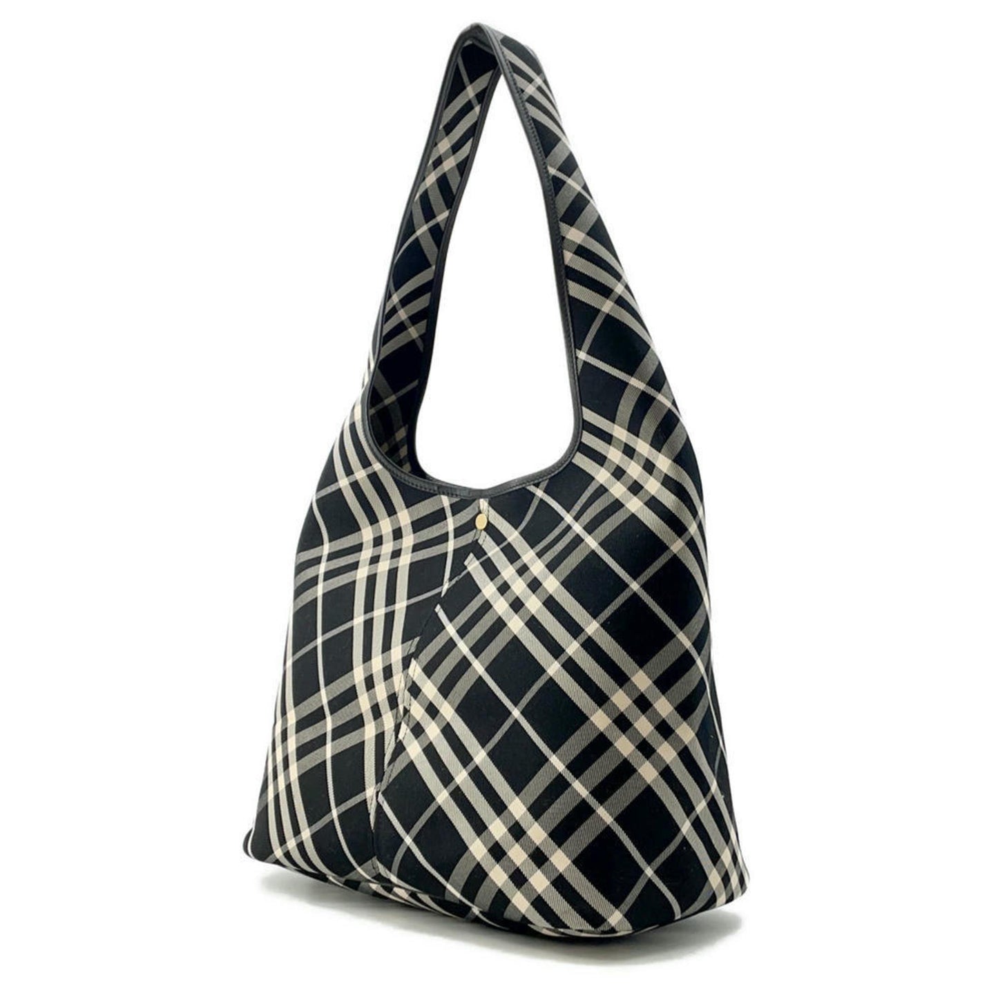 Burberry, Black, Canvas, tote