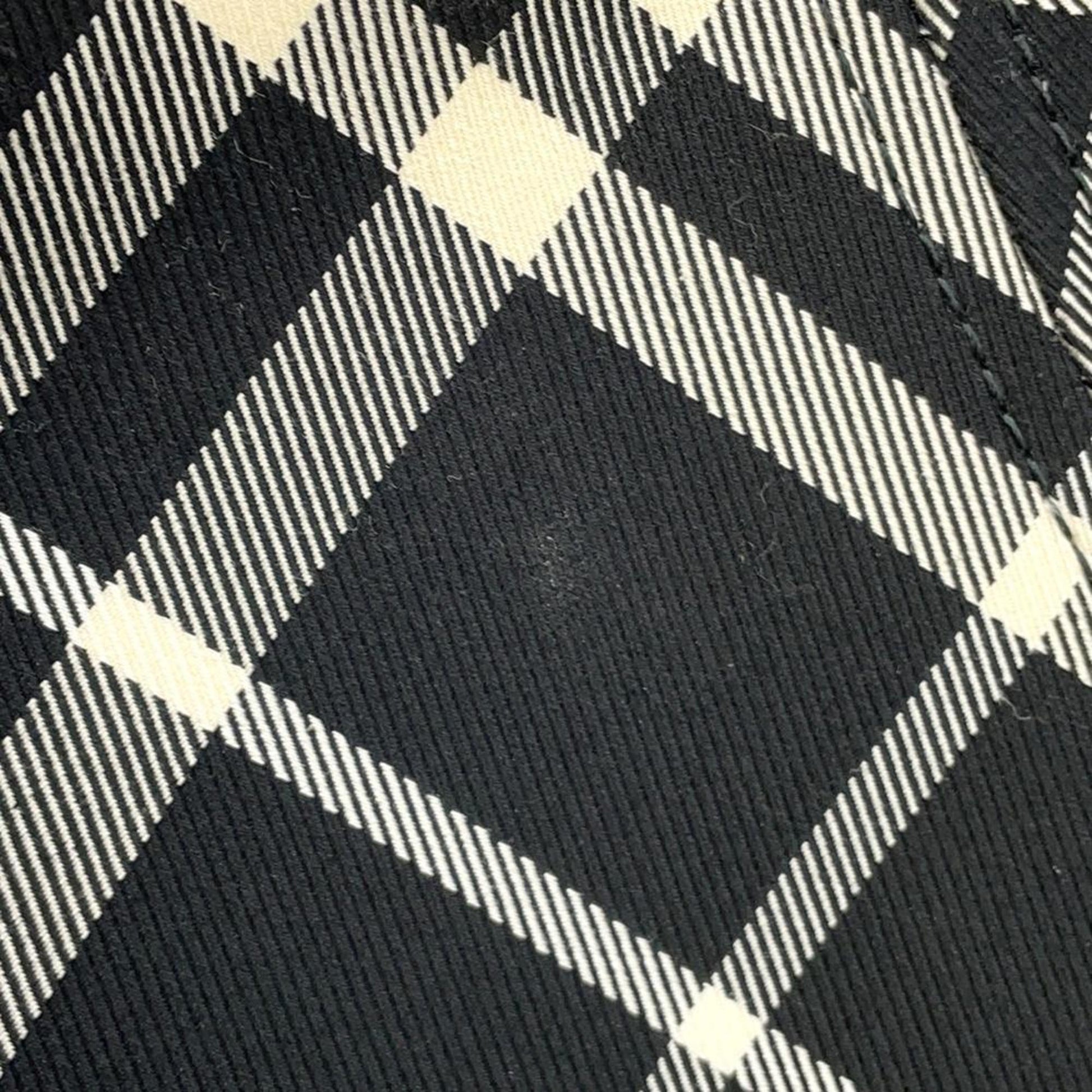 Burberry, Black, Canvas, tote