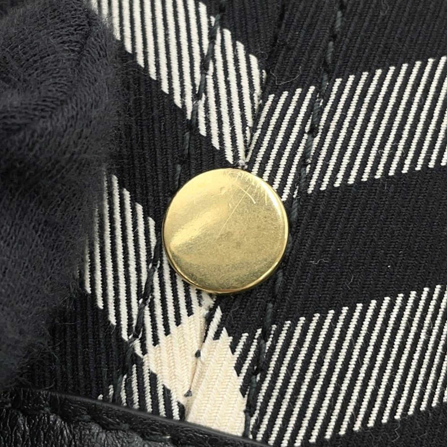 Burberry, Black, Canvas, tote