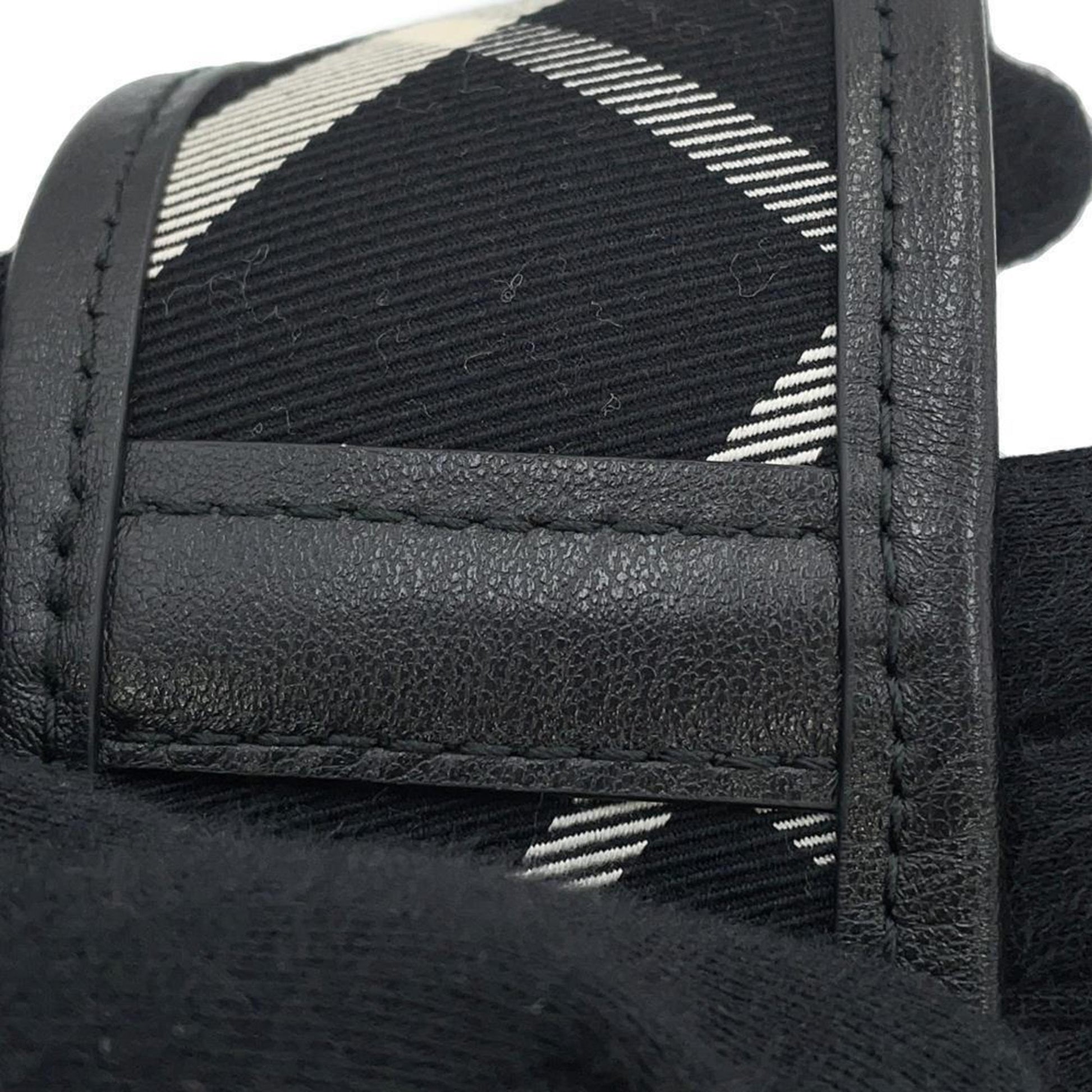 Burberry, Black, Canvas, tote