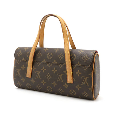 Louis Vuitton Sonatine, Brown, Canvas, handbag