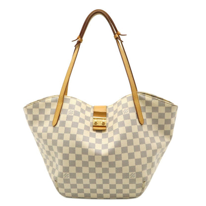 Louis Vuitton Salina, White, Canvas, tote