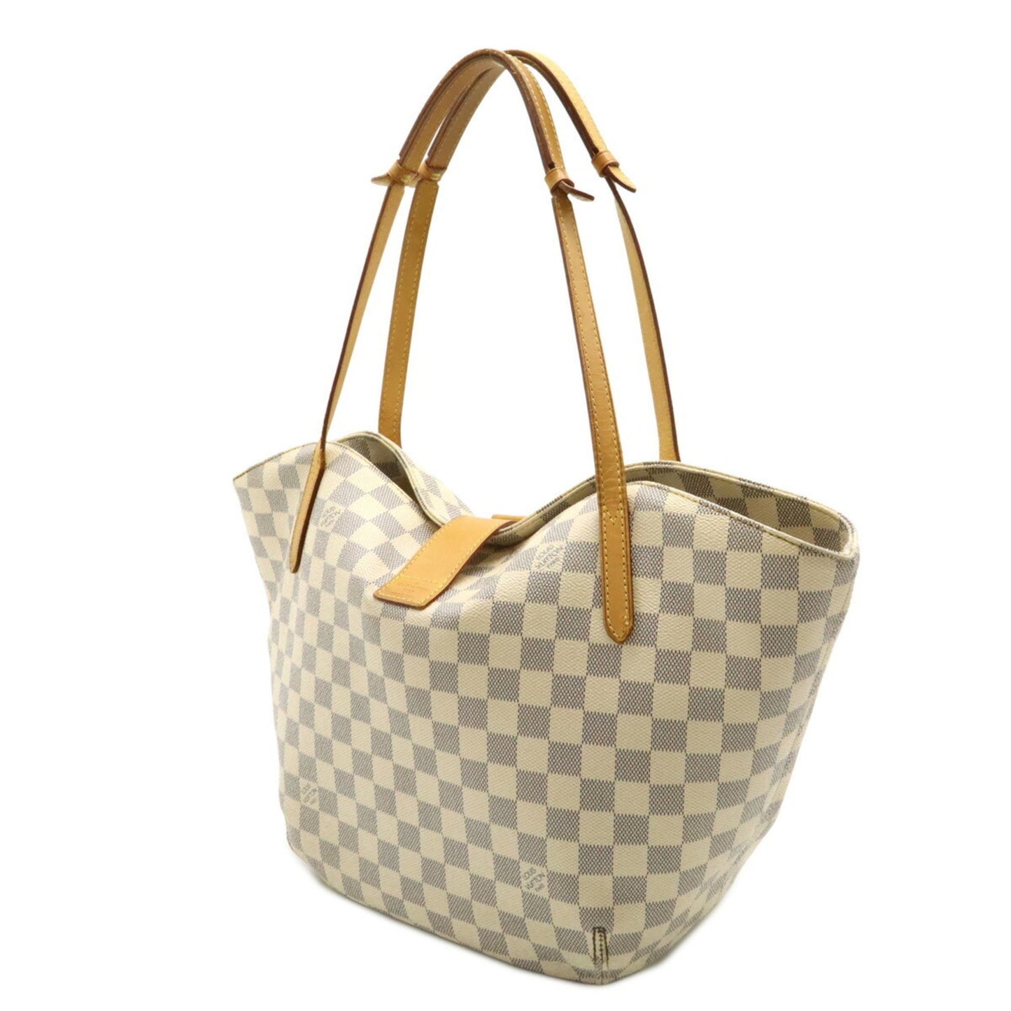 Louis Vuitton Salina, White, Canvas, tote