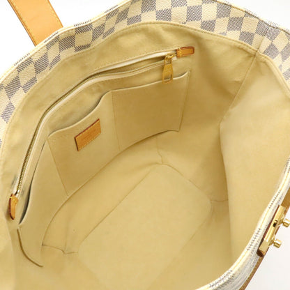 Louis Vuitton Salina, White, Canvas, tote
