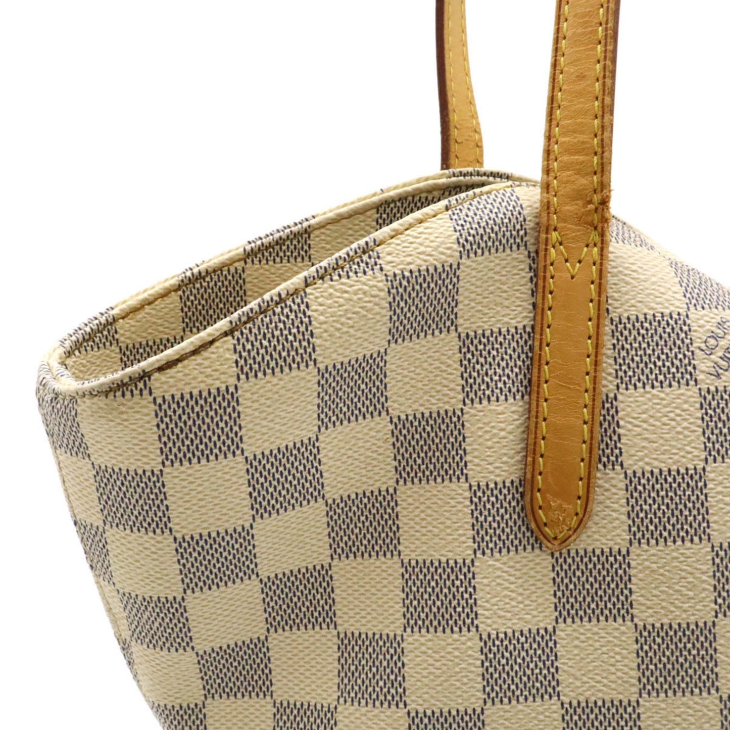 Louis Vuitton Salina, White, Canvas, tote