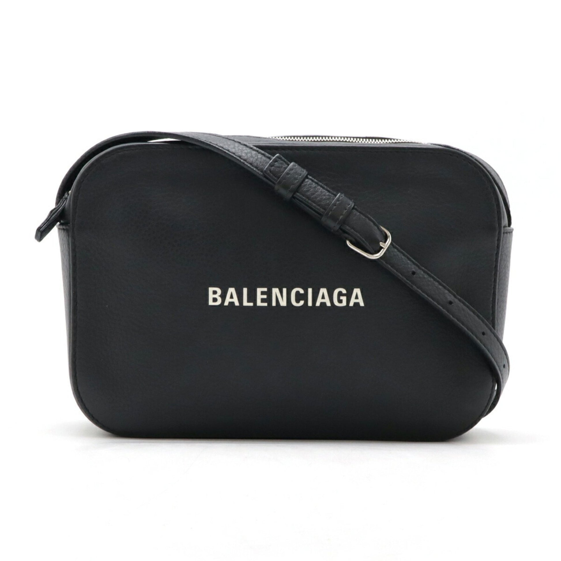 Balenciaga Everyday, Black, Leather, shoulder