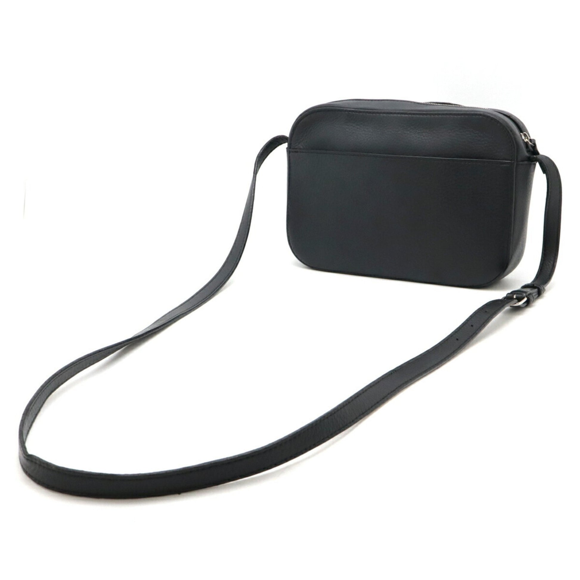 Balenciaga Everyday, Black, Leather, shoulder