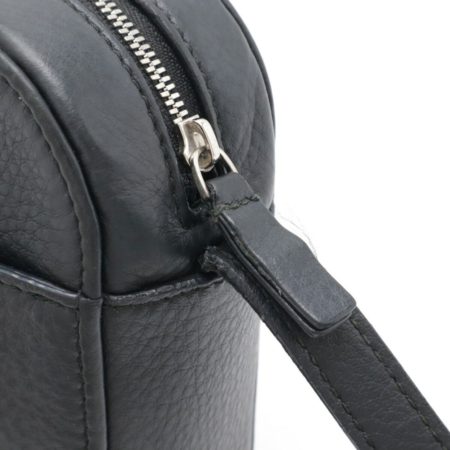 Balenciaga Everyday, Black, Leather, shoulder