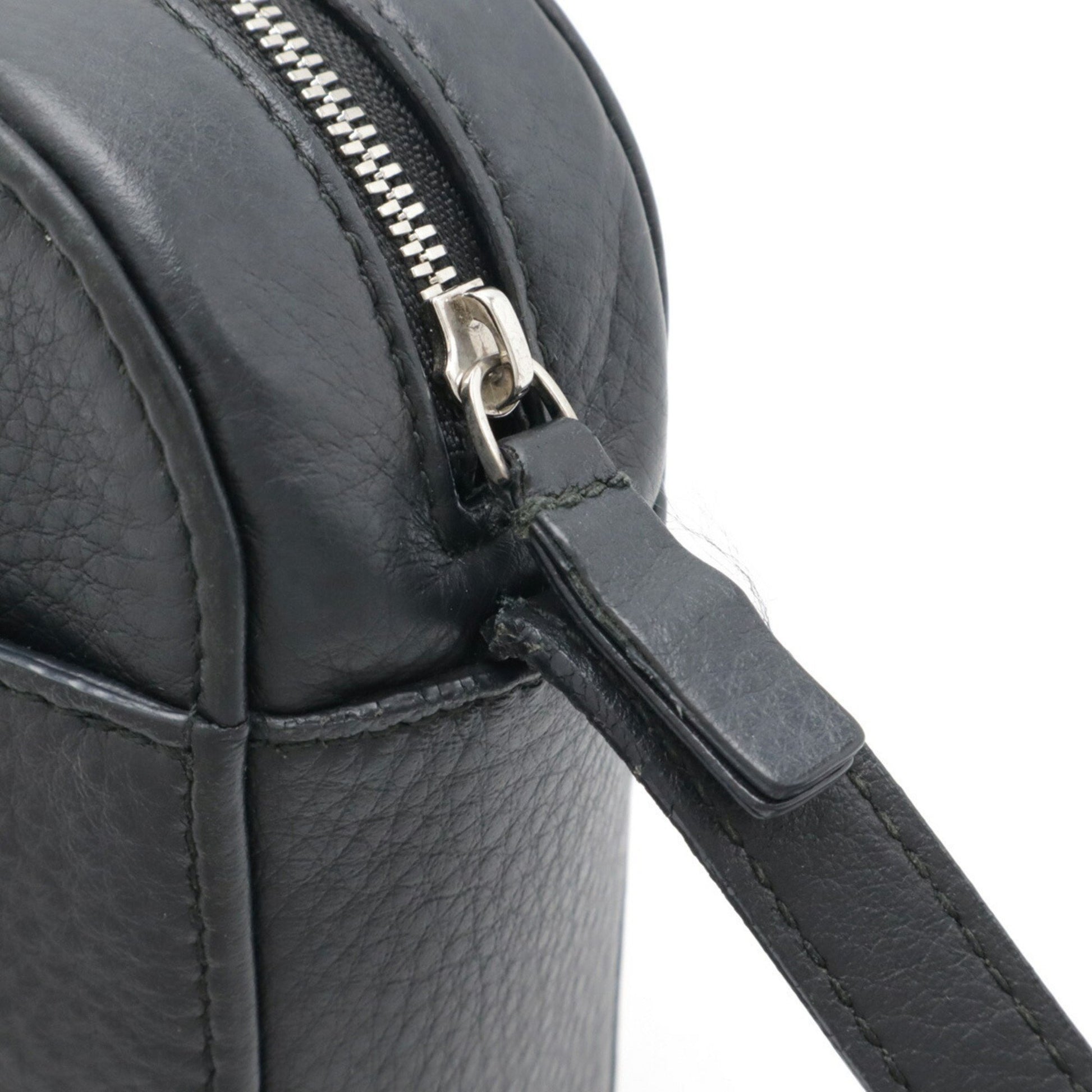 Balenciaga Everyday, Black, Leather, shoulder