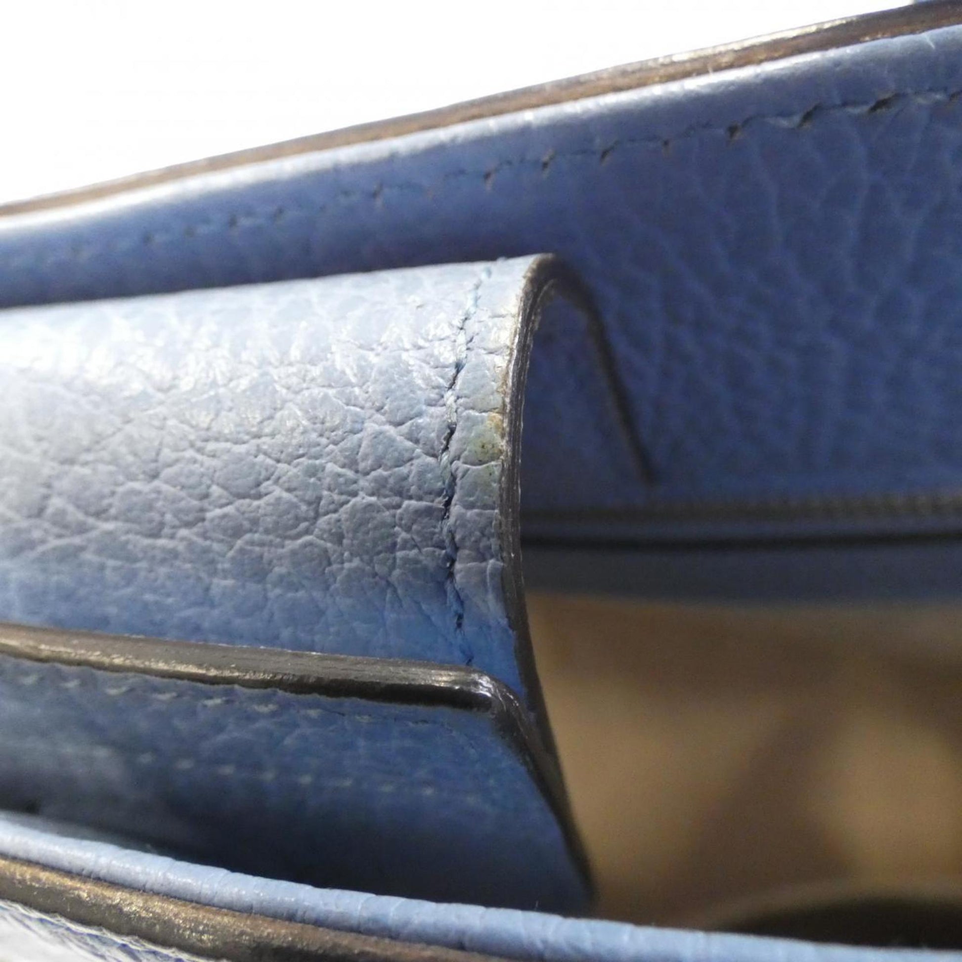 Gucci Swing, Blue, Leather, tote