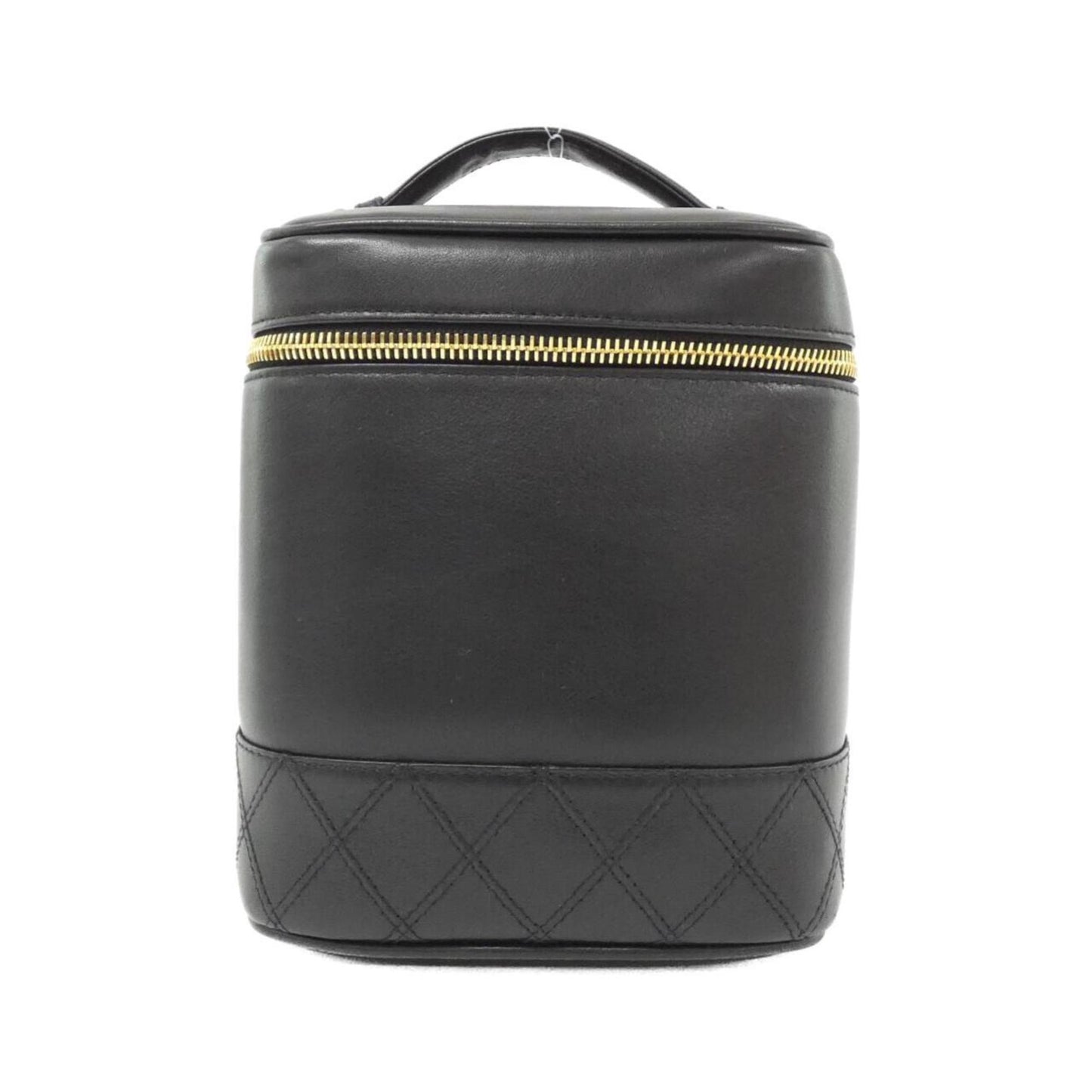 Chanel Vanity, Black, Leather, clutch
