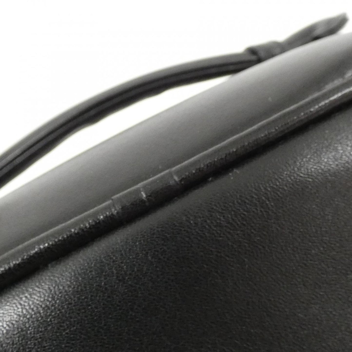 Chanel Vanity, Black, Leather, clutch
