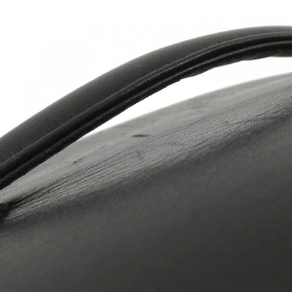 Chanel Vanity, Black, Leather, clutch