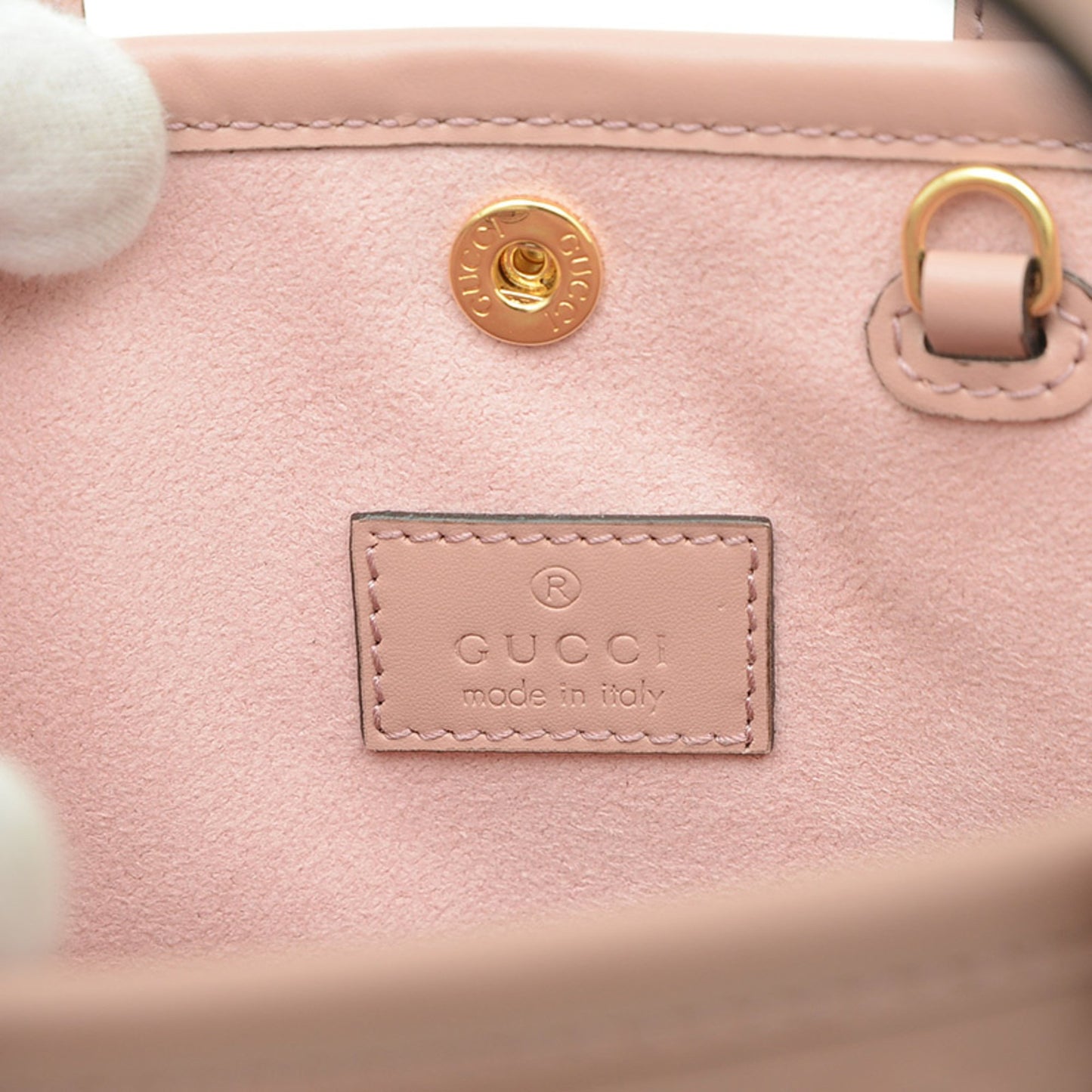 Gucci GG Jumbo, Pink, Leather, shoulder