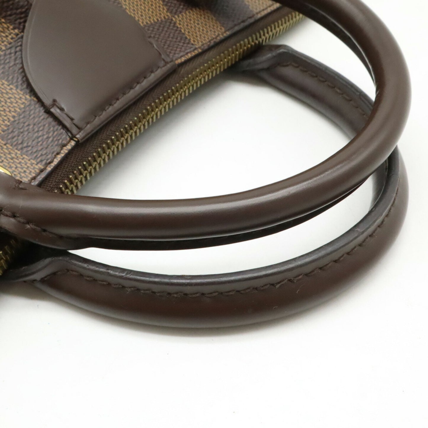 Louis Vuitton Siena, Brown, Canvas, handbag