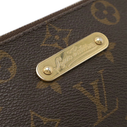 Louis Vuitton Eva, Brown, Canvas, shoulder
