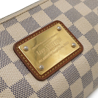Louis Vuitton Eva, White, Canvas, shoulder