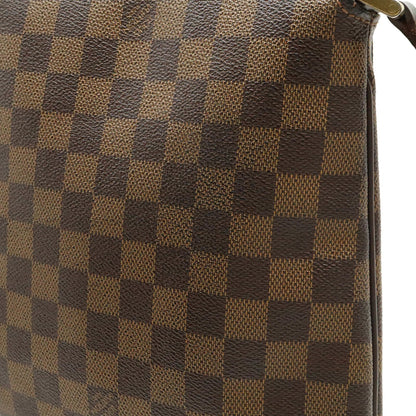 Louis Vuitton Musette Salsa, Brown, Canvas, shoulder