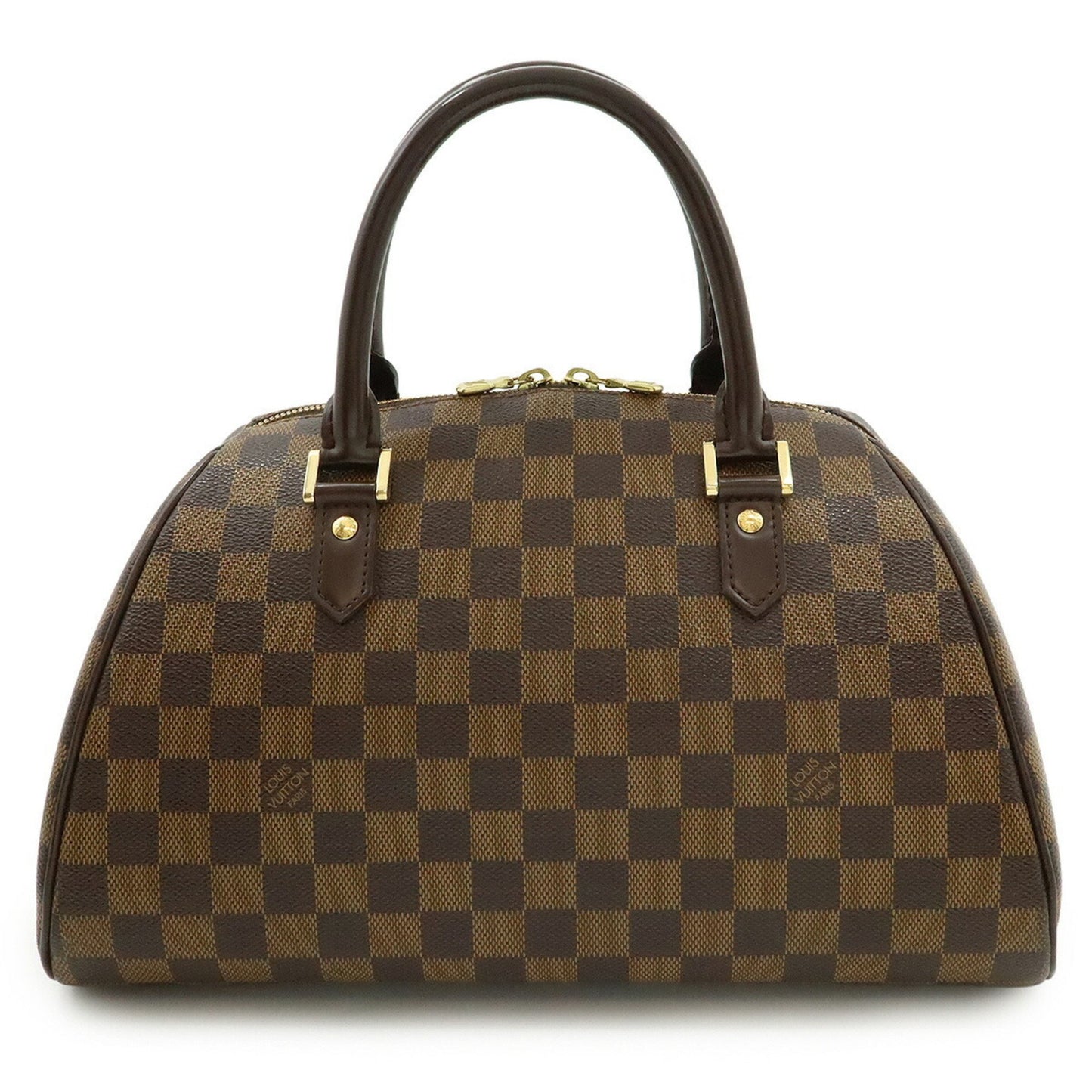 Louis Vuitton Rivera MM, Brown, Canvas, handbag
