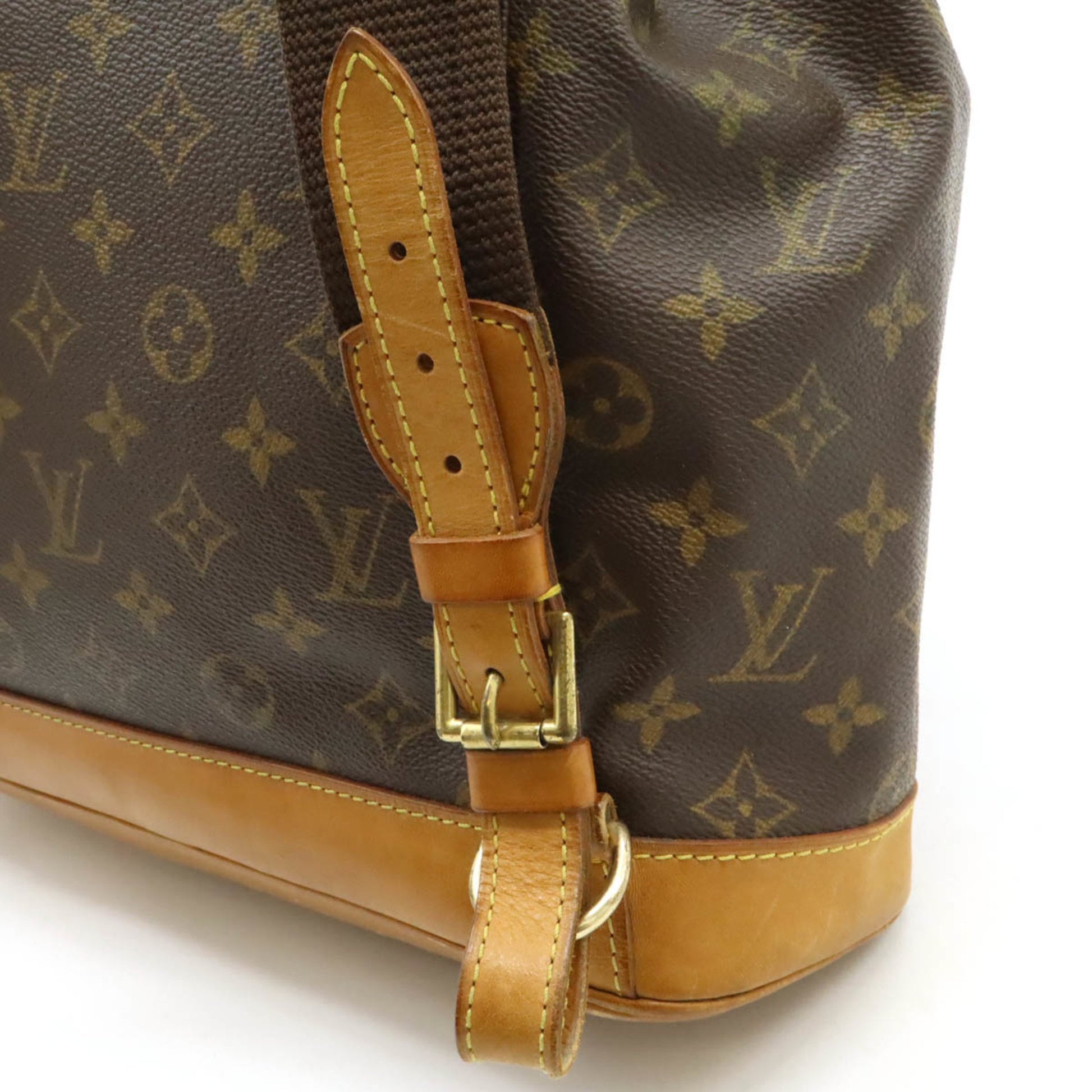 Louis Vuitton Montsouris GM, Brown, Canvas, backpack