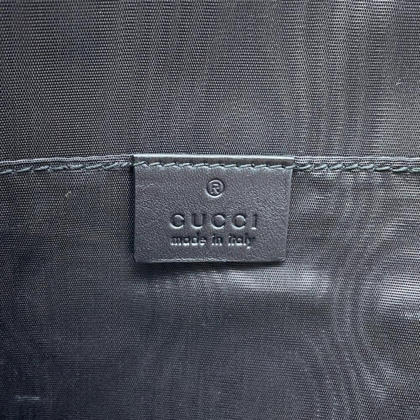 Gucci, Black, Leather, clutch