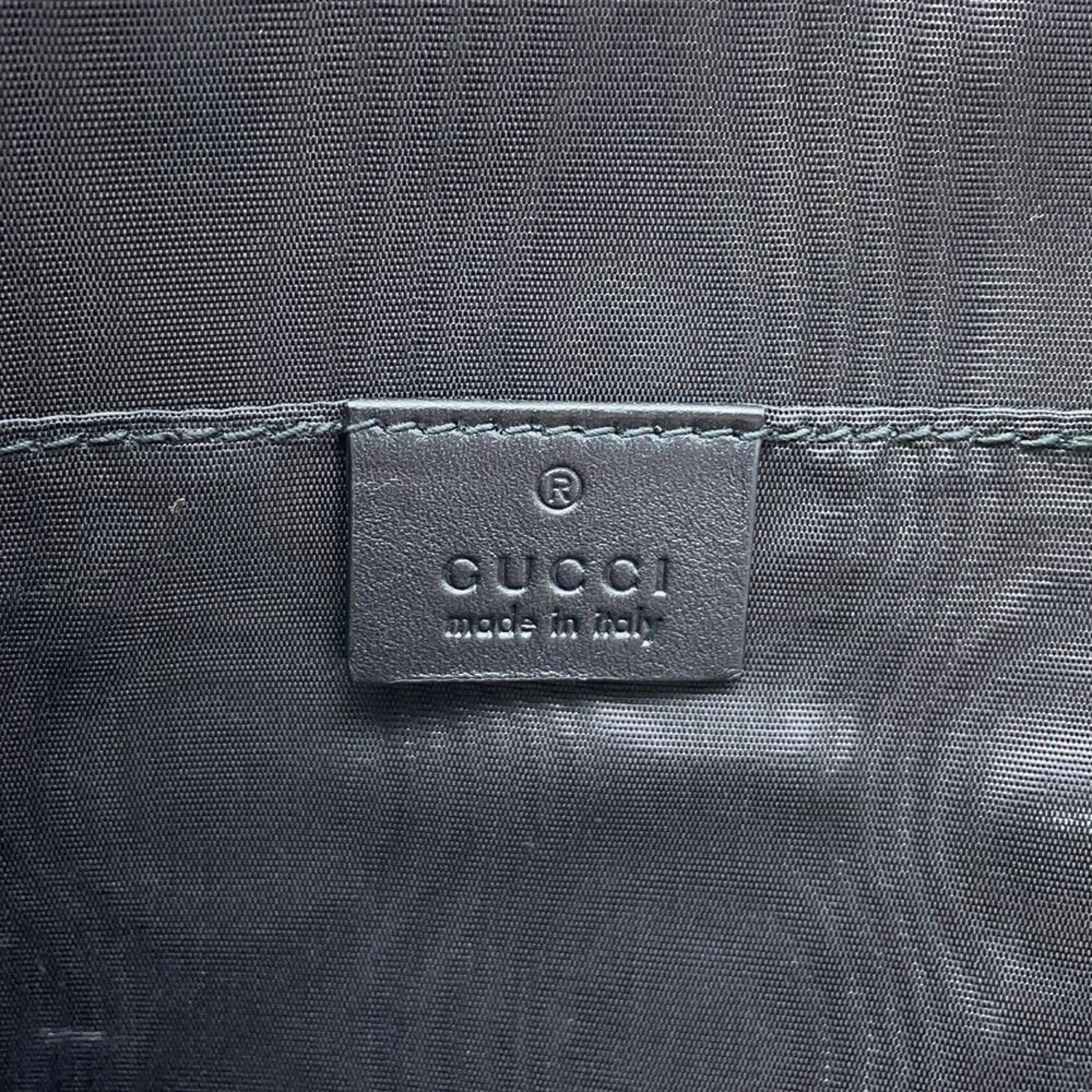 Gucci, Black, Leather, clutch