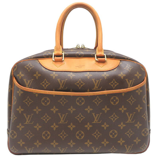 Louis Vuitton Deauville, Brown, Canvas, handbag