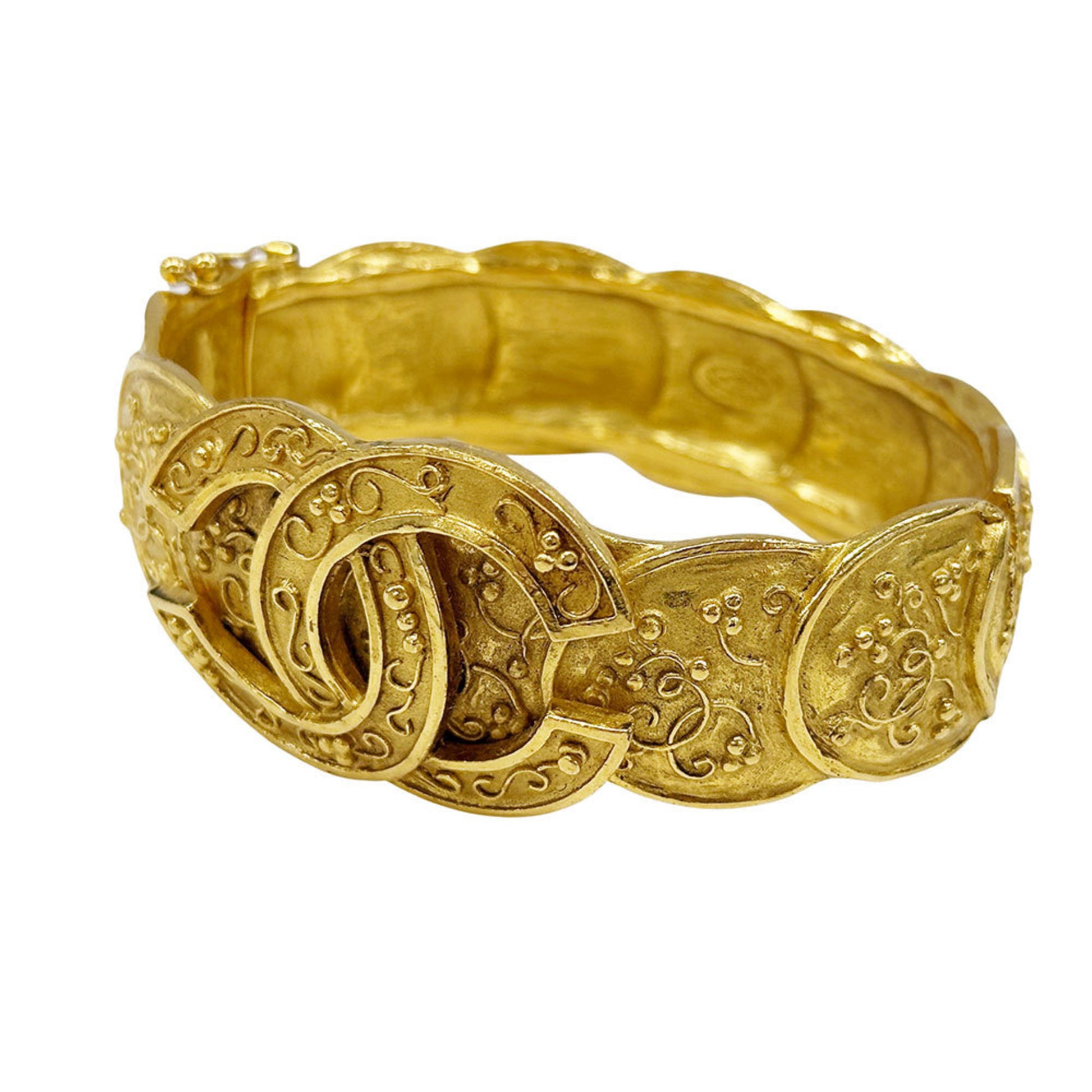 Chanel Coco Mark, Gold, Gold Plated, bracelet