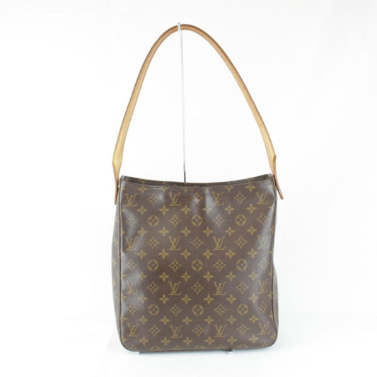 Louis Vuitton Looping GM, Brown, Canvas, shoulder