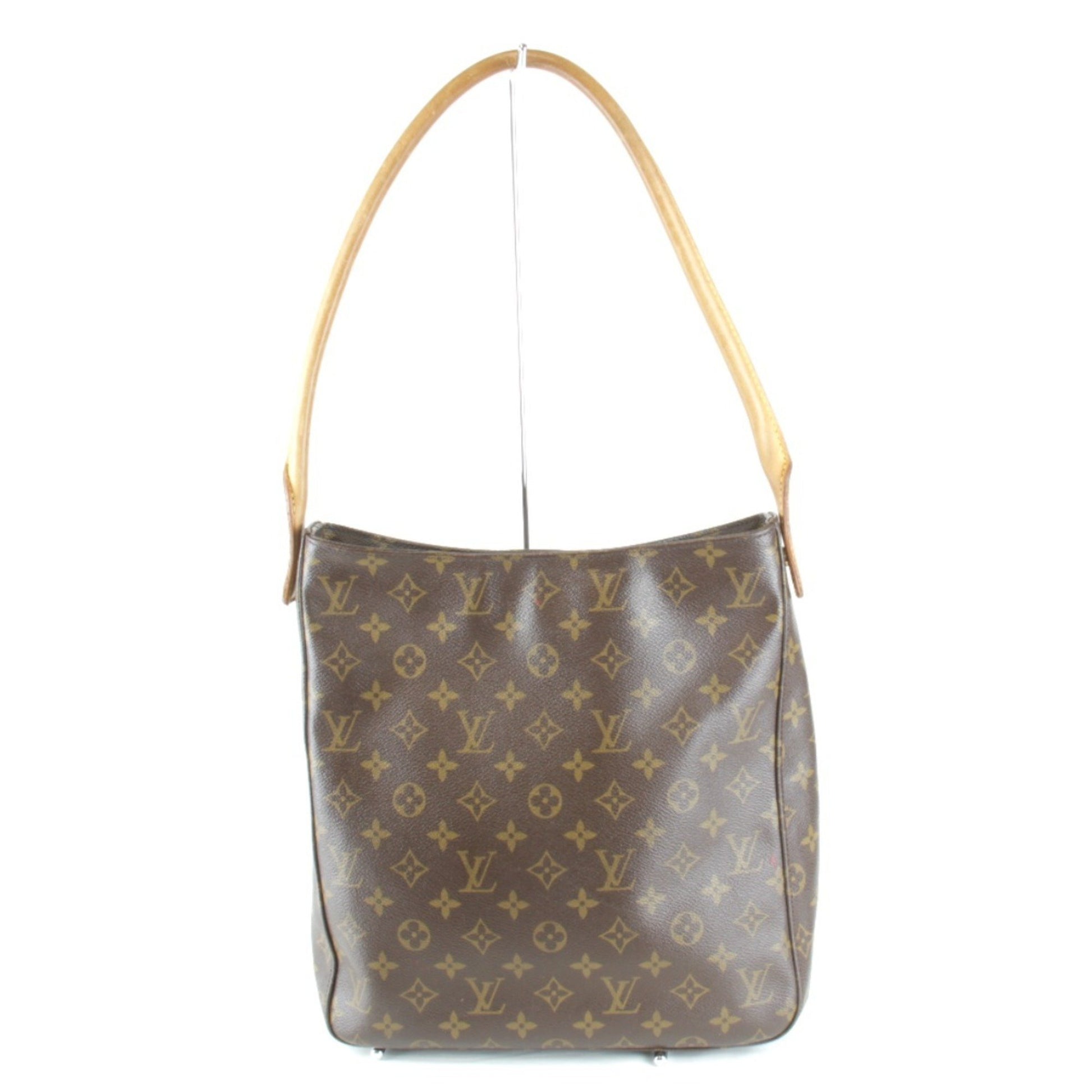 Louis Vuitton Looping GM, Brown, Canvas, shoulder