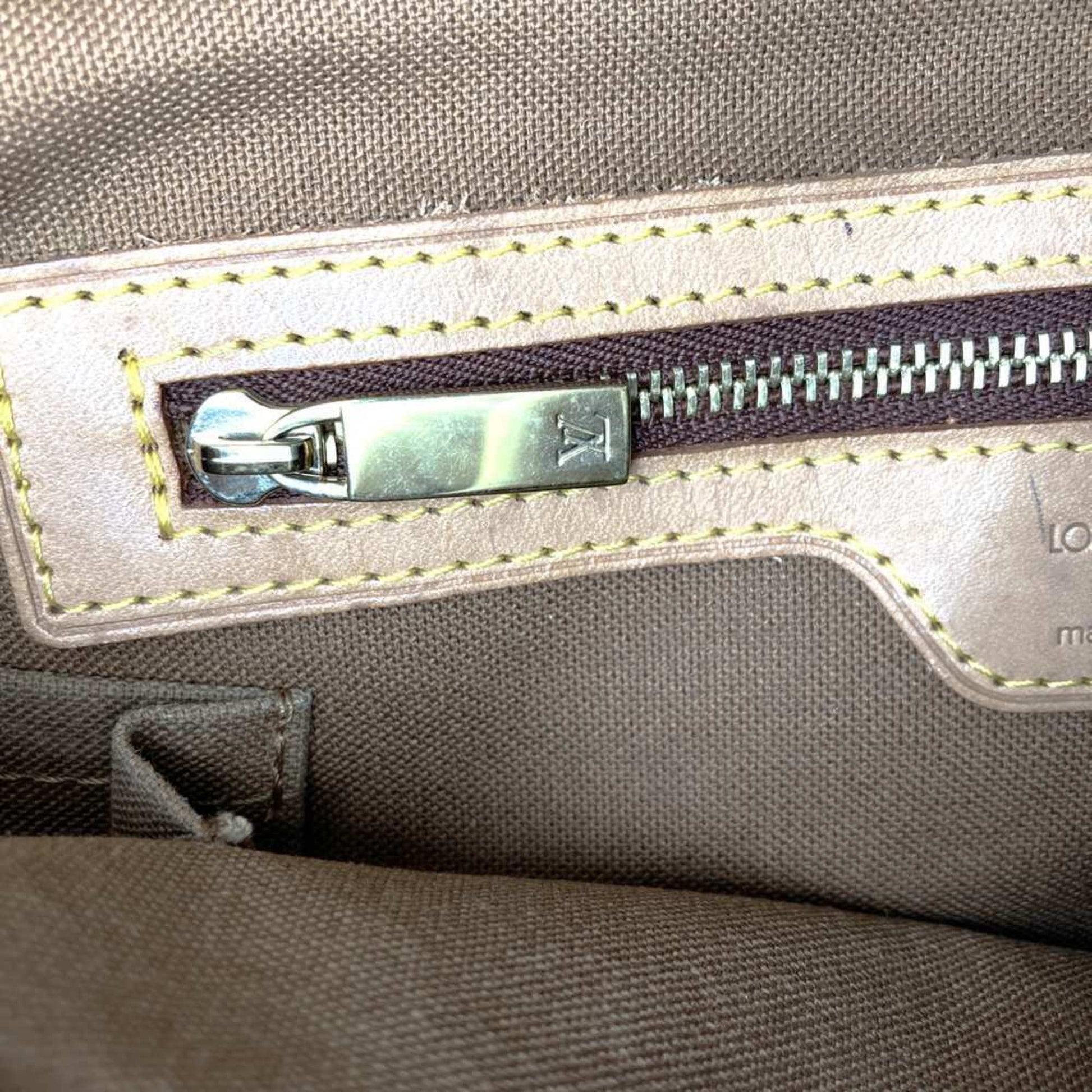 Louis Vuitton Piano, Brown, Canvas, tote