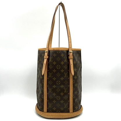 Louis Vuitton Bucket GM, Brown, Canvas, tote