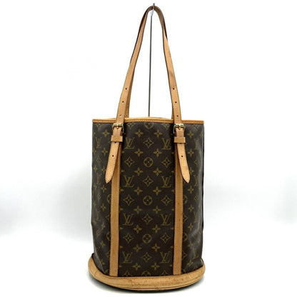 Louis Vuitton Bucket GM, Brown, Canvas, tote