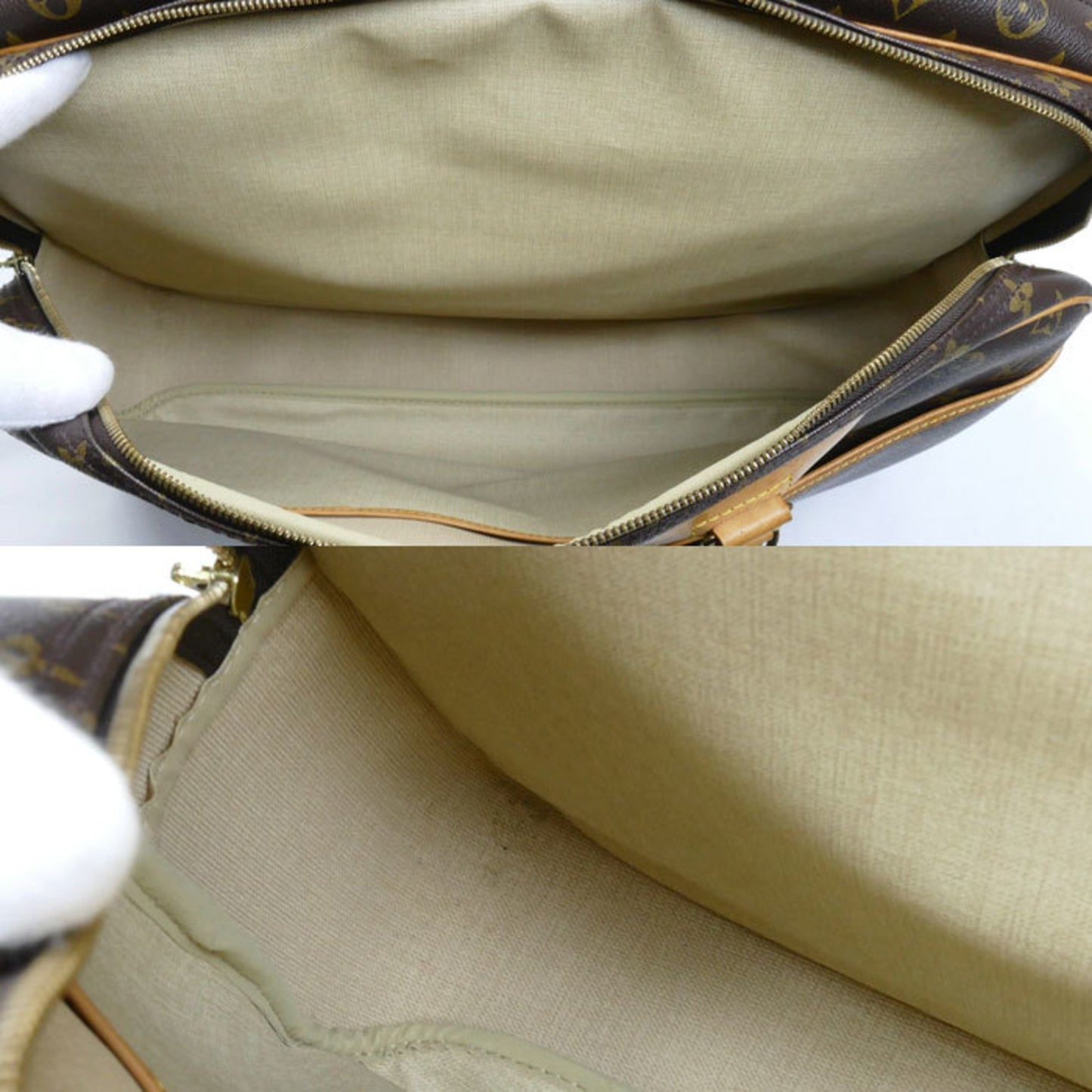 Louis Vuitton Alizé, Brown, Canvas, travel