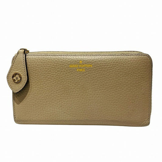 Louis Vuitton Comete, Beige, Leather, wallet