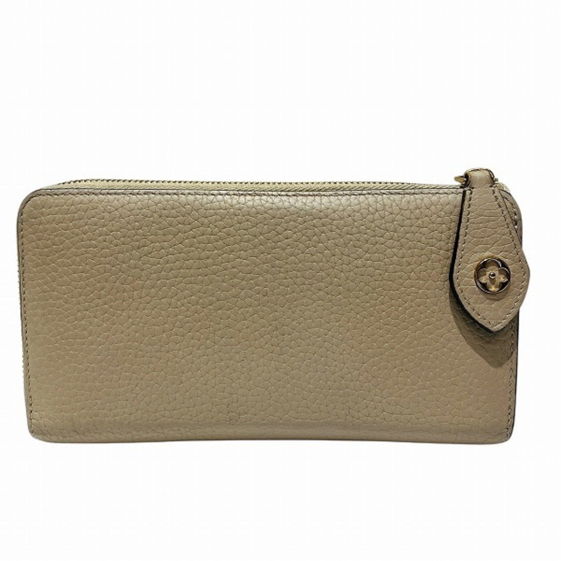 Louis Vuitton Comete, Beige, Leather, wallet