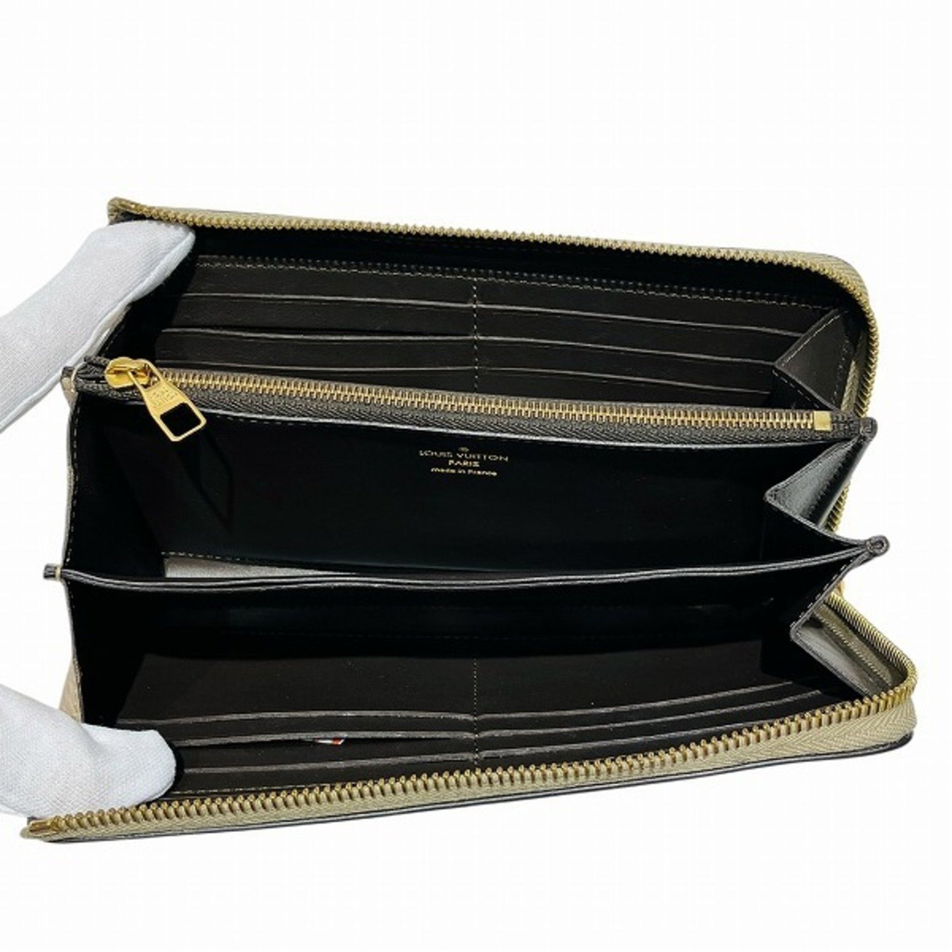Louis Vuitton Comete, Beige, Leather, wallet