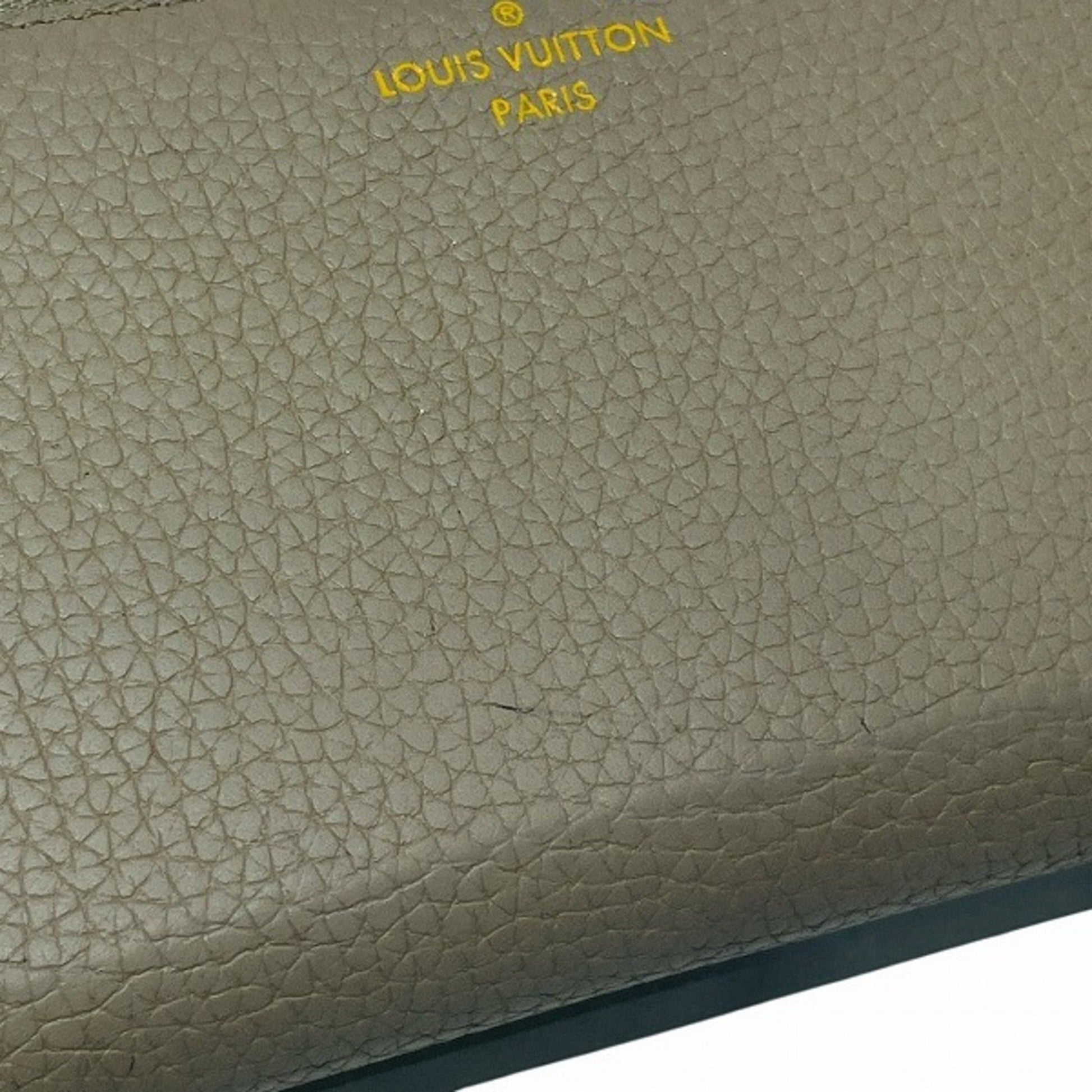 Louis Vuitton Comete, Beige, Leather, wallet