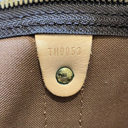 Louis Vuitton Keepall 50, Brown, Canvas, travel