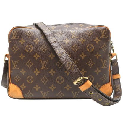 Louis Vuitton Nile, Brown, Canvas, shoulder