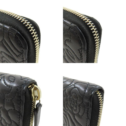 Chanel Camellia, Black, Leather, wallet