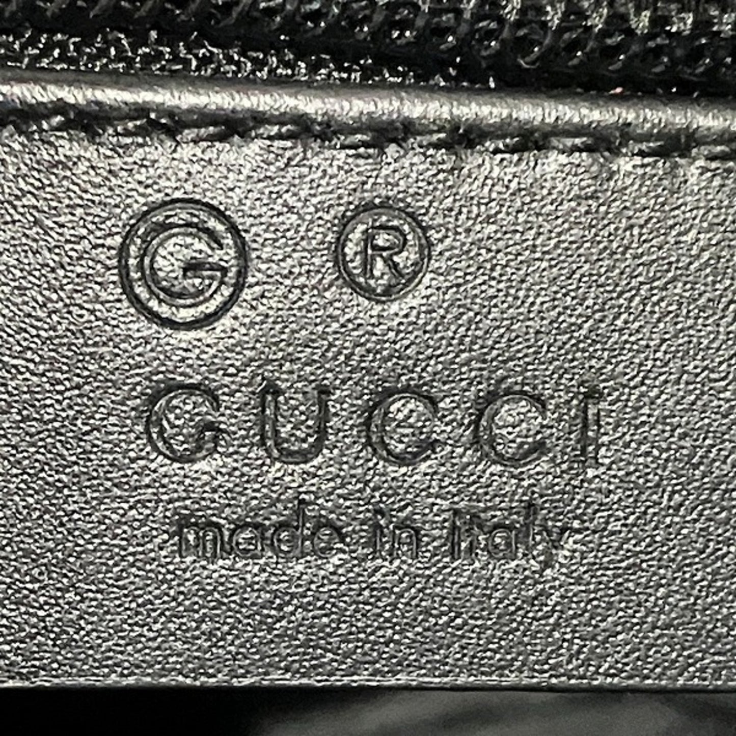 Gucci Ophidia, Black, Canvas, shoulder