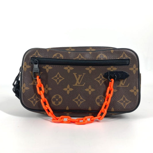 Louis Vuitton Volga, Brown, Canvas, clutch