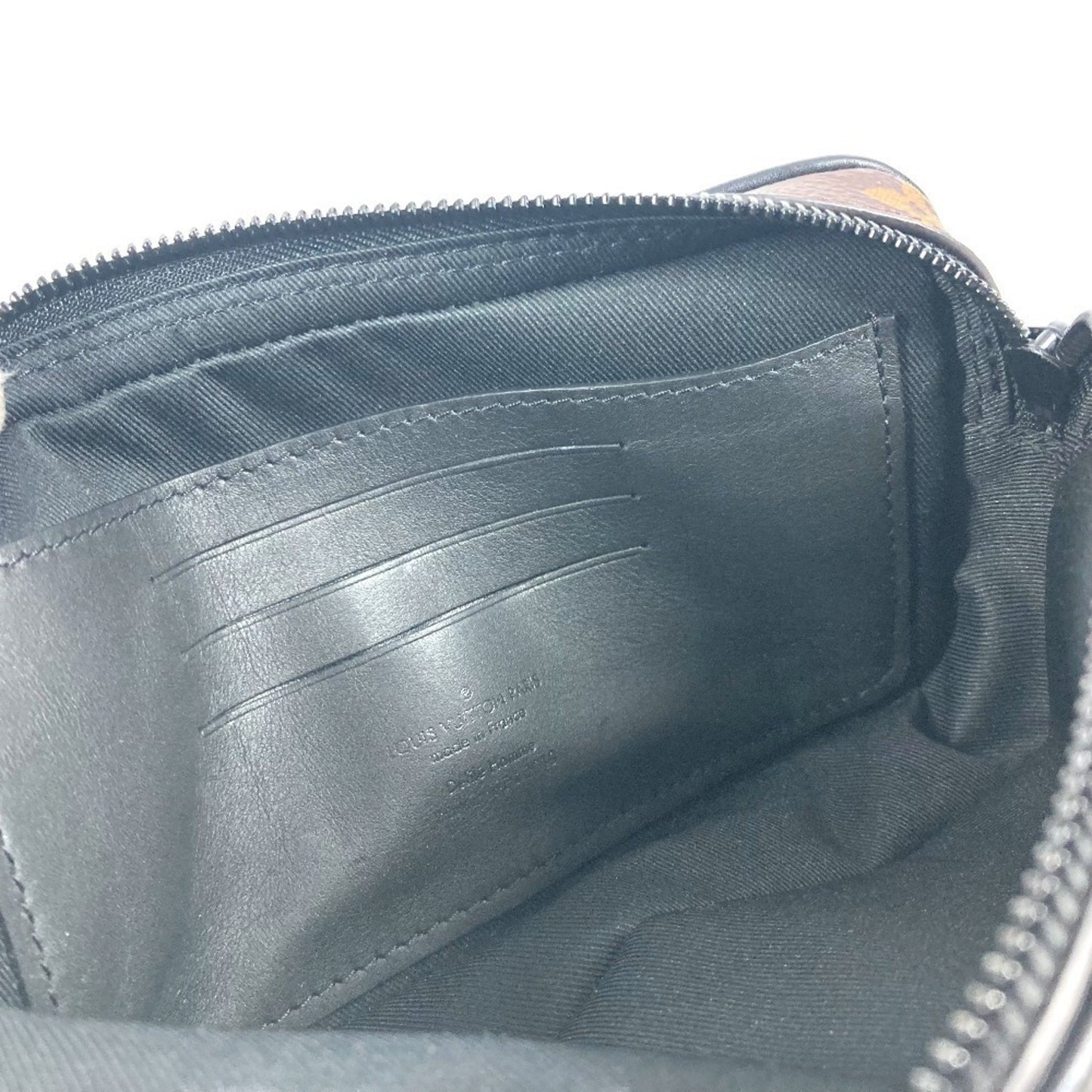 Louis Vuitton Volga, Brown, Canvas, clutch
